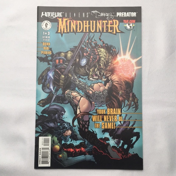 Witchblade/Aliens/Darkness/Predator Mindhunter #1 (of3) Dark Horse Comics - Picture 1 of 1